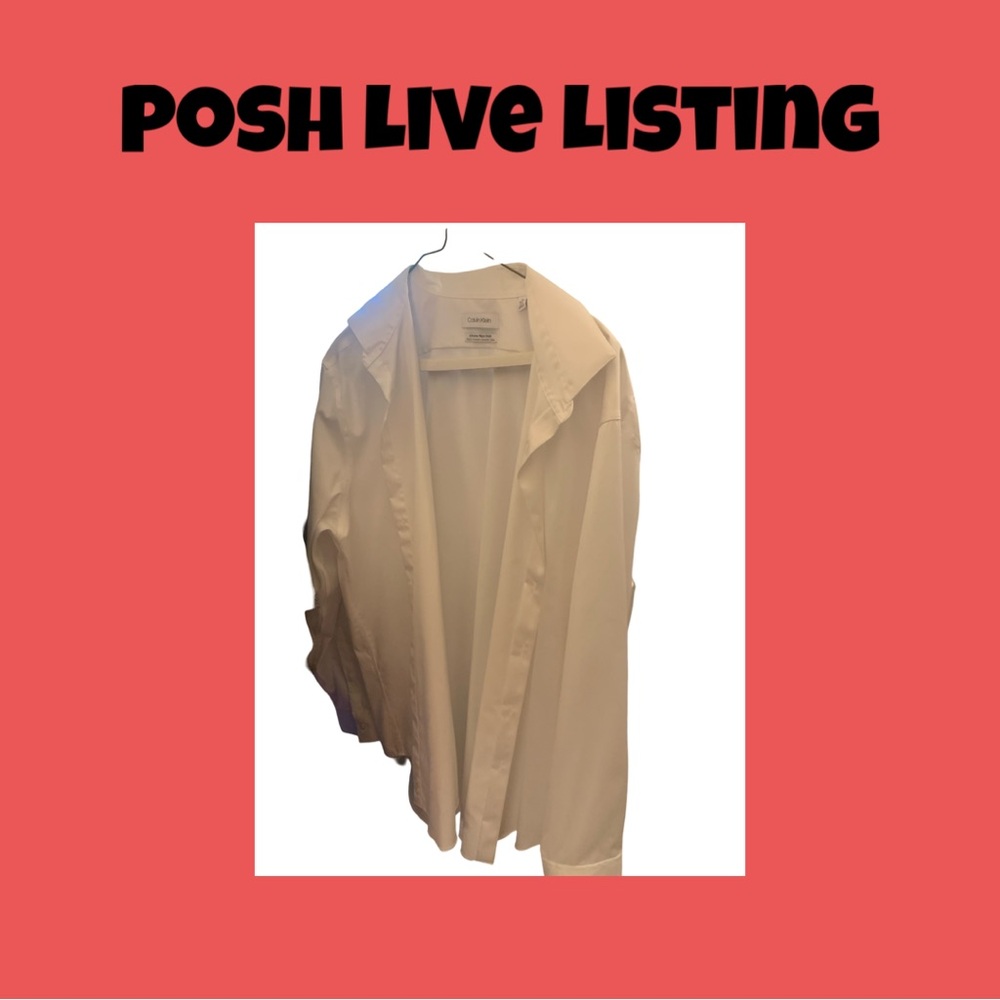 Calvin Klein White Dress Shirt